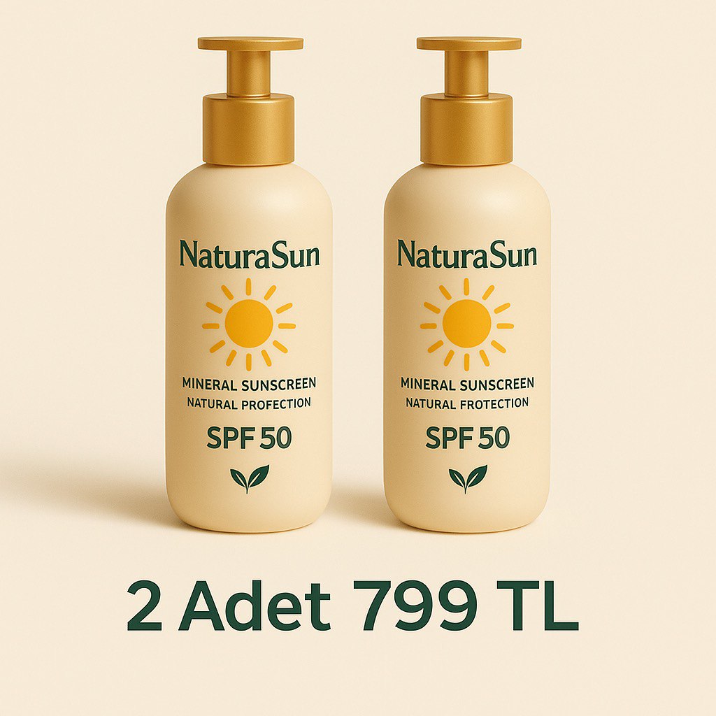 2 Adet NaturaSun Güneş Kremi